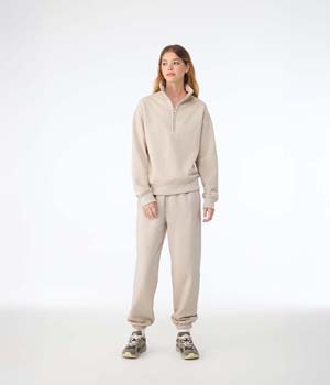 Unisex 10 Oz Half Zip Pullover