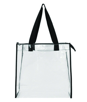 Clear Zippered Tote