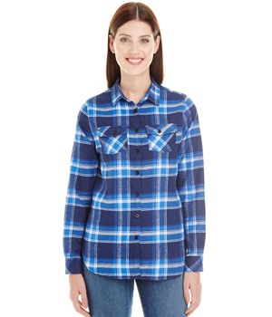 Ladies Long Sleeve Flannel