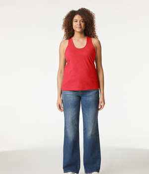 Softstyle CVC Womens Racerback