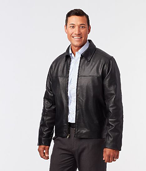 Leather Driving Jacket