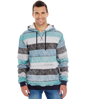 Mens Striped Pullover