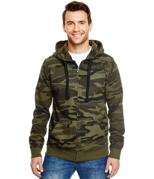 Mens Camo Hoodie
