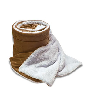 Oversized Mink Sherpa Blanket