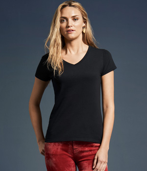 Womens Lightweight V-Neck Tee