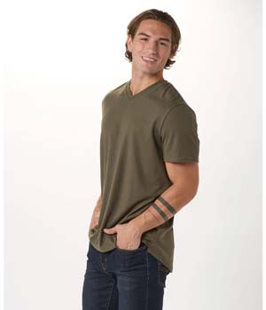 Mens High V-Tee