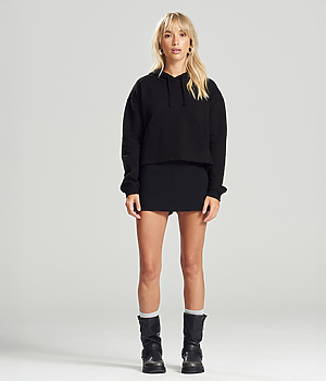Womens Cropped Hoodie
