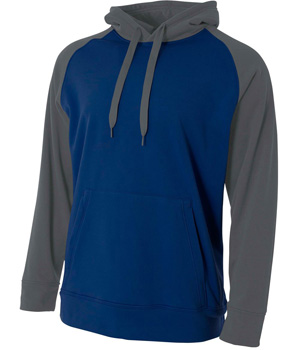 Color Block Tech Fleece Hoodie