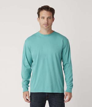 Garment Dye Long Sleeve Tee