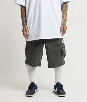 Fleece Cargo Shorts