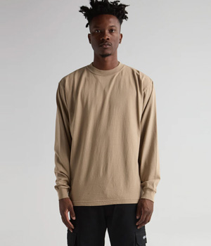 Garment Dye Long Sleeve Tee