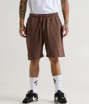 Garment Dye Fleece Shorts