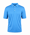 Mens Moisture Free Knit Polo BLUEBERRY