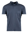 Dawn To Dusk Polo HEATHER INK BLUE