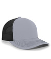 Contrast Stitch Trucker HEATHER GRY/BLACK/HEATHER GREY