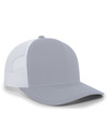 Contrast Stitch Trucker HEATHER GRY/WHITE/HEATHER GREY