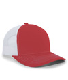 Contrast Stitch Trucker RED/WHITE/RED