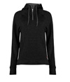 Fit Flex Ladies Hood Zip BLACK