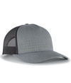 Perforated 5 Panel Trucker HEATHER GREY/L CHAR/ACID GREEN