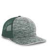 Aggressive Heather Trucker Cap DARK GREEN/DARK GREEN