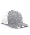 Aggressive Heather Trucker Cap GRAPHITE HTHR/WH/GRAPHITE HTHR