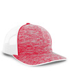 Aggressive Heather Trucker Cap RED HEATHER/WHITE/RED HEATHER