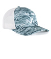 Mossy Oak Trucker Snapback Cap ELEMENTS SPINDRIFT/WHITE