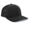 Heather Trucker Snapback BLACK HTHR/BLACK/BLACK HEATHER