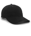 Brushed Twill Cap BLACK/CHARCOAL