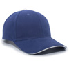 Brushed Twill Cap ROYAL/WHITE