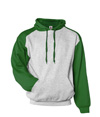 Athletic Fleece Sport Hood OXFORD/KELLY GREEN