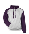 Athletic Fleece Sport Hood OXFORD/PURPLE
