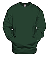 Athletic Fleece Pocket Crew FOREST