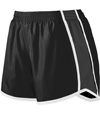 Ladies Junior Fit Pulse Short BLACK/BLACK/WHITE