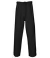 Open Bottom Sweatpant BLACK