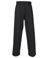 Open Bottom Sweatpant CHARCOAL