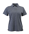 Lady Dakota Polo STEEL GRAY HEATHER