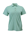 Lady Dakota Polo SURF GREEN HEATHER