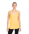 Womens Ideal Racerback Tank BANANA CREAM