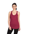 Womens Ideal Racerback Tank CARDINAL