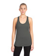 Womens Ideal Racerback Tank DARK GRAY