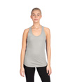 Womens Ideal Racerback Tank SILVER