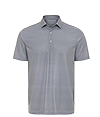 Aiken Polo STEEL HEATHER/CHARCOAL