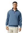 Adult 1/4 Zip Sweatshirt BLUE JEAN