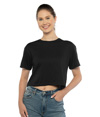 Ideal Crop Tee BLACK