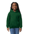 Heavy Blend Youth Hoodie FOREST GREEN