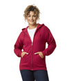 Heavy Blend Full Zip Hood CARDINAL RED