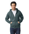 Heavy Blend Full Zip Hood DARK HEATHER