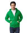Heavy Blend Full Zip Hood IRISH GREEN