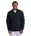 Adult 1/4 Zip Sweatshirt BLACK